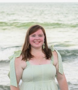 Lauren Hollister smiling on the beach